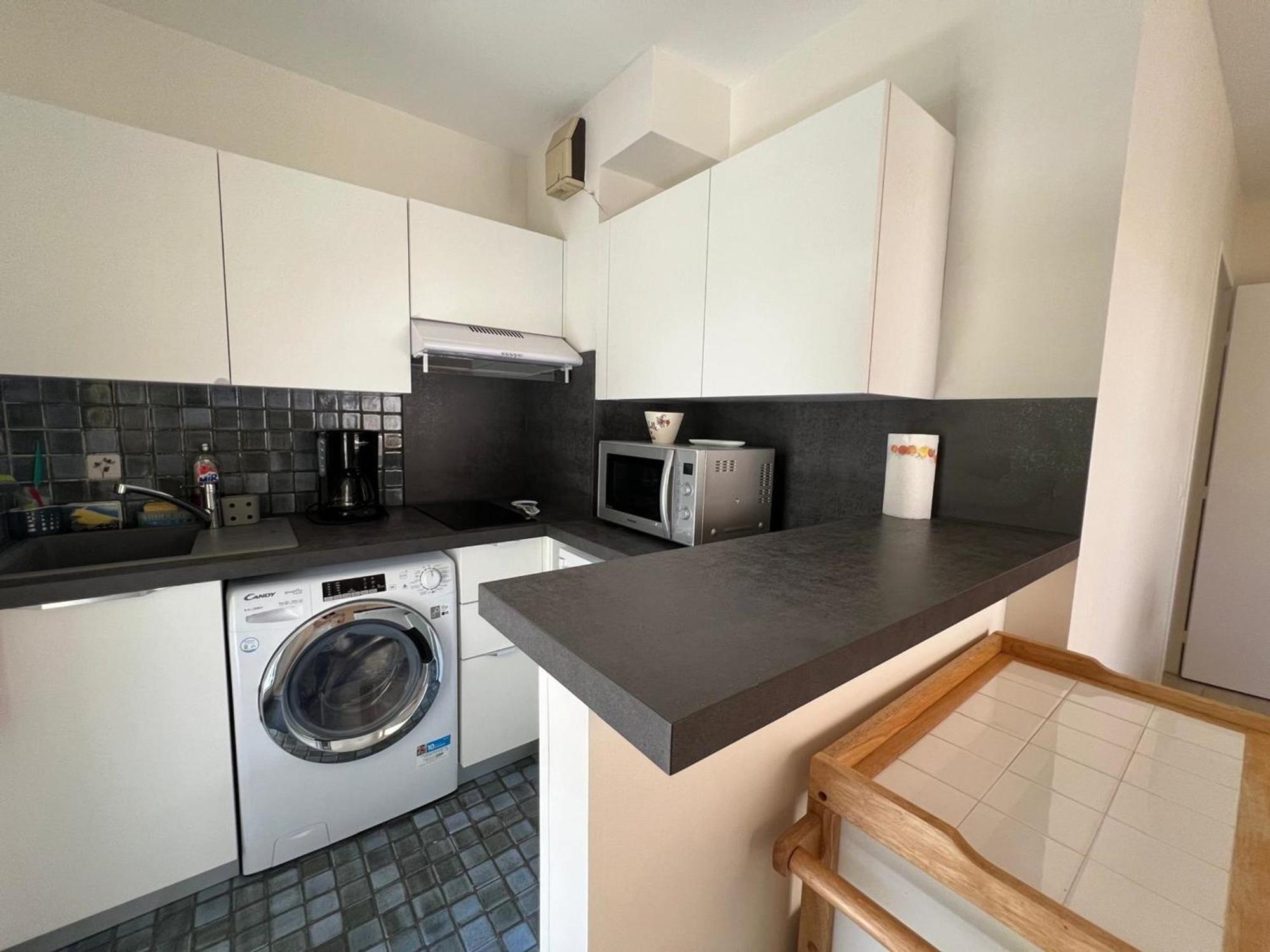 Appartement T2, Vue Mer, Proche Plage Et Commerces, Parking Inclus - Fr-1-474-6 Arcachon Luaran gambar