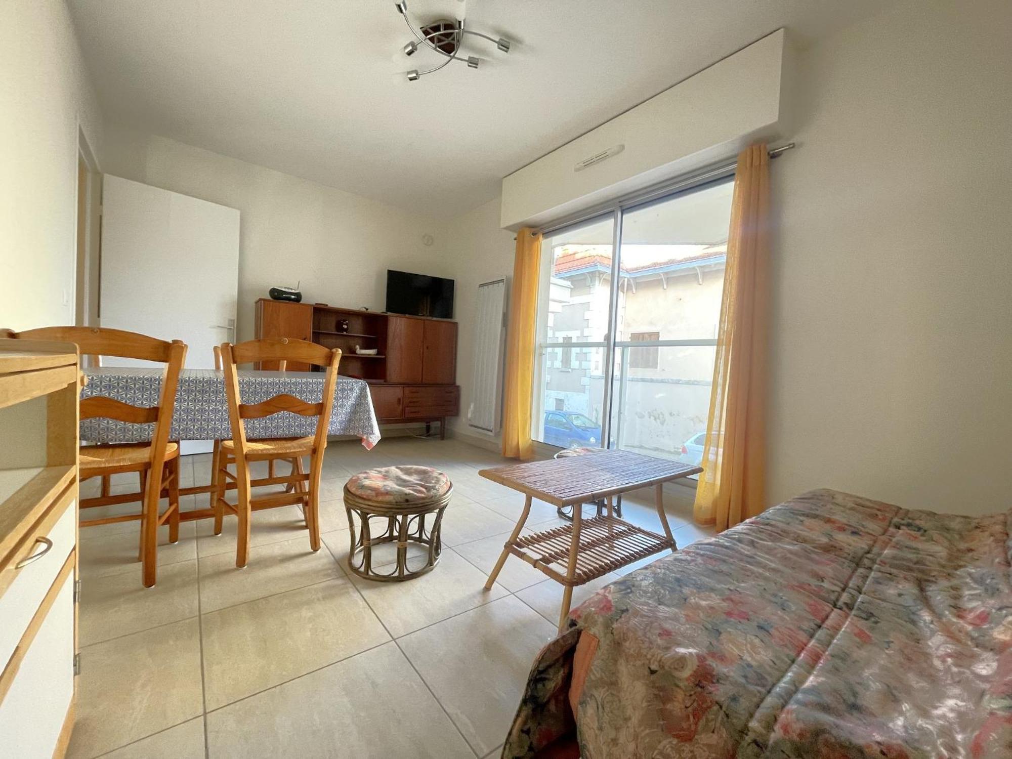 Appartement T2, Vue Mer, Proche Plage Et Commerces, Parking Inclus - Fr-1-474-6 Arcachon Luaran gambar